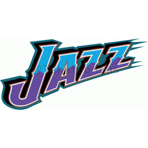 Utah Jazz T-shirts Iron On Transfers N1216